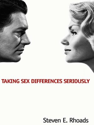 cover image of Taking Sex Differences Seriously